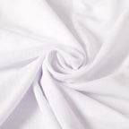 Peomeise 50pcs Stretch Spandex Chair Cover for Wedding Party Dining Banquet Event (White, 50)