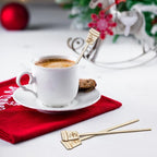 200 Pieces Wooden Coffee Stirrers, 6 inch Disposable Coffee Stir Sticks, Hot Drink Beverage Stirring Swizzle Stir Stick Coffee Mixer for Coffee, Milk, Juice, Cocktail, Chocolate