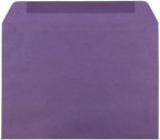 JAM PAPER 9 x 12 Booklet Premium Envelopes - Dark Purple - Bulk 250/Box