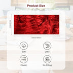 6 Pack Burgundy Cheesecloth Table Runner 35x120 Inch 10Ft Rustic Gauze Cheese Cloth Table Runner Sheer Cheesecloth Table Runners for Wedding Party Bridal Shower Decoration