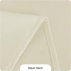 Fitable 8 Pack Rectangle Tablecloths: Stain Resistant Wrinkle Free Fabric Table Clothes, Washable Reusable Polyester Table Covers for Wedding Party Birthday Banquet Reception(Ivory, 60x102 Inch)