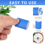 2,000 Pcs Napkin Bands, Paper Napkin Rings Self-Adhesive,Silverware Wraps Bands,Blue