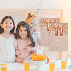 11th Birthday Invitation Cards, Rose Gold Glitter 11th Birthday Party Invites, Kids Happy Birthday Party Decorations Supplies, 20 Fill-in Cards with Envelopes for Boys or Girls Party Celebration - C03