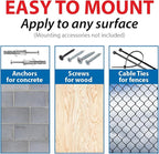 Custom OSHA Style Warning Sign 10" x 14" Plastic Sign, Customizable "Your Text Here", by AccuformNMC Made in USA