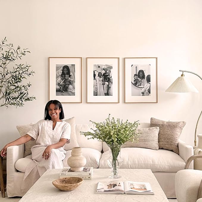 Mixtiles Official - Custom Photo Tiles - Personalized Printed Photos - Magnetic Wall Frames - Adhesive Sticker, No Nails - Various Sizes and Frames - wild-visual-7-Tile - Black Frame