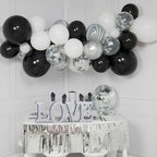 TONIFUL 8 Inch Silver Glitter Letter L Table Centerpiece A-Z Silver Birthday Party Decorations,Silver Alphabet L for Birthday,Chrismas,Graduation,Bridal Shower,Wedding,Anniversary Party Supplies