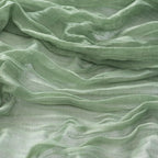 MLMW 6 Pack Sage Green Table Runner Cheesecloth Boho Gauze Rustic Cheese Cloth Table Runner 160 inch Sheer 13.3ft for Wedding Party Baby Bridal Shower Birthday