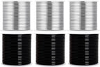 Mandala Crafts 10 Gauge Anodized Aluminum Craft Wire for Jewelry Making - 120 FT Colored Flexible Silver Black Wire - Bendable for Bonsai Armature Crafting Sculpting