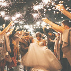 12-Inch 100 Pieces Sparklers Wedding Labels for Wedding Send-Offs, Ideal for Celebratory Holidays Like Easter, Favors, Holiday Parties & More (3-5 Days Delivery) (12in / 100pcs)