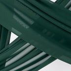 Socomi Wedding Arch Draping Fabric 1 Panel 29" x 19Ft Emerald Green Sheer Chiffon Curtain Drapes 6 Yards for Wedding Ceremony Birthday Party Decoration