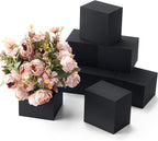 Lallisa 8 Pcs Reusable Floral Foam Blocks Water Weather Resistant Dry Floral Foam for Artificial Flower Arrangements Outdoor Flower Boxes Outside Hanging Planters Wedding Home Decor (4 x 4 x 3'')