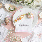 Five Star Napkins Marriage Quotes, White Cotton Cocktail Napkins, Beverage Napkins, Bar Napkins, Cloth Napkins, Party Napkins, Events, Holidays, Weddings, Birthdays, Disposable, 4.5" x 4.5"- (50x)