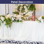 Suream 300 Pcs Silk Rose Petals, Artificial Flower Petals for Wedding Decor, Flower Girl Scatter Petals for Wedding Accessories, Birthday Party Anniversary Ceremony Home Table Centerpieces Decoration