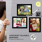 Magnetic Picture Frames with Black Border(3.5"X5",10 Pack),Magnet Photo Frame Pockets/Holder,Decorations for Home/Office/School/Classroom/Party