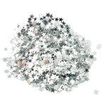 Tegg Star Confetti 30 Grams 6mm Gold and Silver Stars Sequin Metallic Foil Confettis Sprinkles for Wedding Anniversary Birthday Party Table Decoration