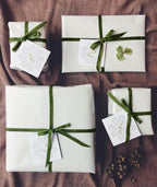 Olive Green Velvet Ribbon 3/8'' 25 Yards for Christmas Tree, Gift Wrapping, Flower Bouquet, Wreath Decorations, Bow Making