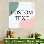 Custom Sign, Custom Street Sign, 11 Font Colors, 13 Font Styles, 4 Hole Options, 22 Sizes, 36x36 Inches, Rust Free DiBound, Fade Resistant, Made in USA by My Sign Center (Minimalist)