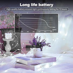 30 Pack LED Fairy Lights Battery Operated,3 Features Blinking Slowly Blinking & just on 7FT 20 LED Waterproof Mini Twinkle String Lights for Wedding Party Christmas Decorations,White