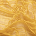 MLMW 6 Pack Fall Thanksgiving Table Runner Gold Cheesecloth Table Runner Halloween Boho Gauze Rustic Cheese Cloth 160 inch 13.3ft for Wedding Party Baby Shower Bridal Shower Holiday Decorations