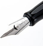 Conklin Duragraph Fountain Pen Ice Blue - Extra Fine Nib, Precision Writing Instrument with Cool Blue Finish