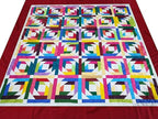 50 PCS 10" x 10" Precut Multi-Colors Cotton Fabric Squares Fabric Bundles for Sewing & Quilting Beginners