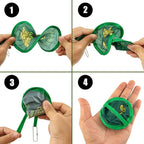 4 Styles St. Patrick's Day Round Foldable Hand Fan Foldable Fan Handheld Compact Cooling Fans,Round Folding Fan for Outdoor Games,Holiday Decoration,Festival,Party Favors,Travel,Events