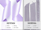 Lavender Satin Ribbon 2.5 Inch Double-Faced Ribbons 25 Yards for Gift Wrapping Crafts Flower Bouquet Wedding Paper Bows Invitations