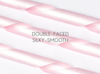 Pink Satin Ribbon for Valentines Day 1-1/2 Inch x 50 Yards Double-Faced Ribbons for Flower Bouquet Gift Wrapping Party Decor Wedding Invitation DIY Craft