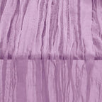6 Pack Lilac Cheesecloth Table Runner 35x120 Inch 10Ft Rustic Gauze Cheese Cloth Table Runner Sheer Cheesecloth Table Runners for Wedding Party Bridal Shower Decoration