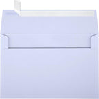 LUXPaper A9 Invitation Envelopes | Peel & Press | 5 3/4" x 8 3/4" | Lilac Purple | 80lb. Text | 50 Qty