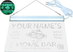 ADVPRO Personalized Your Name Custom Home Bar Beer Established Year Single Color LED Neon Sign 24 x 16 Inches st4s64-p11-tm-g