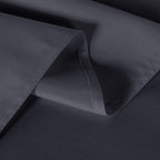 sancua 2 Pack Dark Grey Tablecloth 60 x 102 Inch, Rectangle 6 Feet Table Cloth - Stain and Wrinkle Resistant Washable Polyester Table Cover for Dining Tables, Buffet Parties and Camping