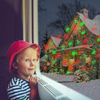 Laser Christmas Projector Lights Outdoor: Waterproof Outdoor Christmas Decorations Laser Light, Projection Christmas Lights for Outside with 5 Patterns, Xmas Spotlight for Yard Garden Holiday Party