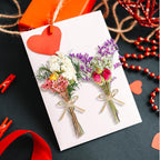10/12/24/36 Pack Mini Dried Flowers for Vase Wedding Various Mini Bouquet Dried Small Wildflowers Natural Flowers Bulk for Crafts DIY Decor (12, Romantic Colour)
