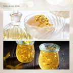 Edible Gold Leaf Sheets, 10 Sheets 1.7" 24kt Gold Foil Edible for Cake Baking, Genuine Food Gold Foil Paper for Cooking, Dessert, Gilding, Craft Art, Holiday Decoration