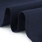 Lann's Linens - 10 Premium 90" x 156" Tablecloths for Wedding/Banquet/Restaurant - Rectangular Polyester Fabric Table Cloths - Navy Blue