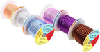 Mandala Crafts 10 Gauge Anodized Aluminum Craft Wire for Jewelry Making - 120 FT Colored Flexible Silver Copper Purple Pink Brown Ice Blue Wire - Bendable for Bonsai Armature Crafting Sculpting