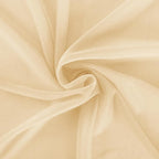 Champagne Gold Wedding Arch Draping Fabric 29" x 20 FT Wedding Drapes for Backdrop Sheer Curtains Drapes for Romantic Bridal Baby Shower Decor Ceremony Birthday Party Fall Outdoor Events