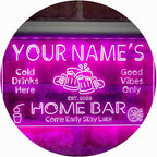 ADVPRO Personalized Your Name Custom Home Bar Beer Established Year Single Color LED Neon Sign 16 x 12 Inches st4s43-p11-tm-p