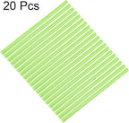 uxcell 20pcs Hot Glue Sticks for Glue Gun 7/16-inch x 10-inch Mini Hot Melt Adhesive Glue Stick Light Green