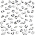 FUTUREPLUSX Fake Diamonds, 2000 PCS Mini Loose Diamonds Fake Crystals Rhinestones for Vase Fillers Wedding Bridal Shower Party Table Centerpiece Arts & Crafts Decor