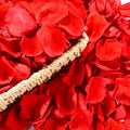 230 PCS Red Dired Rose Petals 2.1oz/60g Natural Real Rose Flower Petals for Wedding Aisle, Flower Girl Basket, Will You Marry Me, Valentines Day, Romantic Night, Proposal, Anniversary, Special Night