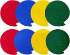 36 Pcs Super Mario Hanging Swirl Decorations Colorful Felt Swirl Streamer Spiral Ceiling Decorations Garland for Birthday Baby Shower Wedding Carnival Circus Clown Fiesta Festival Party Supplies