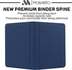 Card Binder 9 Pockets,Trading Card Binder Holds up to 864 Cards with 48 Sleeves,Zipper Card Holder Album Compatible with TCG Card/Game Cards/Sports Card