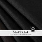 Round Tablecloth 120 Inch 10 Pack Black Tablecloths Washable Decorative Linen Polyester Table Clothes Cover for Dining Table Banquets Buffet Parties and Wedding