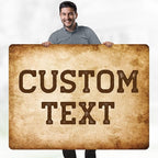 Custom Sign, Custom Street Sign, 11 Font Colors, 13 Font Styles, 4 Hole Options, 22 Sizes, 36x48 Inches, Rust Free DiBound, Fade Resistant, Made in USA by My Sign Center (Vintage)