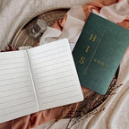 Vow Books His and Hers Wedding Vow Books Bride and Groom Vow Books Wedding Essentials Wedding Accessories(TR-HH-Sage)