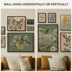 Opposite Wall - 24x36 in - Real Wood Grey Picture Frame - Lightweight, Versatile & Shatterproof - Large Wall Hanging Photo or Poster Frame - Wall Decor for Office, Gallery & Home
