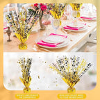 6 Pack Star Table Centerpieces for Party, Birthday Table Decorations for Kids Adults, Party Centerpieces for Tables for Wedding Baby Shower Graduation Holiday Event (Gold Silver Black)