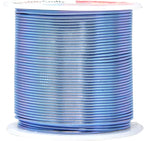 Mandala Crafts 18 Gauge Anodized Aluminum Craft Wire for Jewelry Making - 450 FT Colored Flexible Silver Copper Purple Pink Brown Ice Blue Wire - Bendable for Bonsai Armature Crafting Sculpting